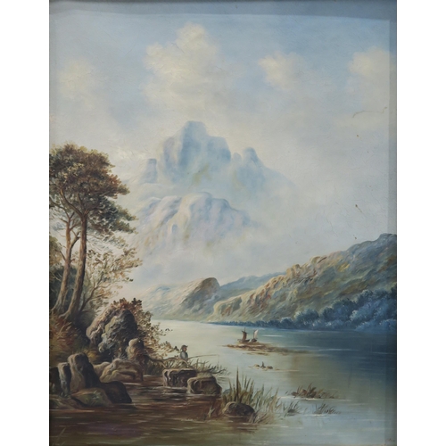 850 - ROBERT DICK Blanefield, signed, watercolour, 27 x 49cm and three others (4)