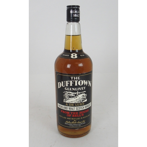 642 - WHISKY THE DUFFTOWN GLENLIVET 8 Year Old from the House of Bells