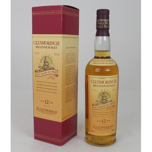 644 - GLENMORANGIE 12 Year Old Millennium Malt Scotch Whisky