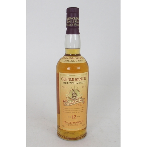 644 - GLENMORANGIE 12 Year Old Millennium Malt Scotch Whisky