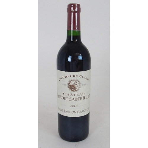 648 - CHATEAU GUADET-SAINT JULIEN Grand Cru Classe, Saint-Emillion 2003 (9)