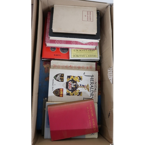 143 - A lot of six boxes of assorted hardback books (6)