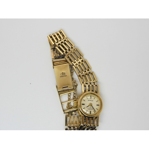 700 - A 9ct gold ladies Rotary watch, weight including mechanism 17.3gms