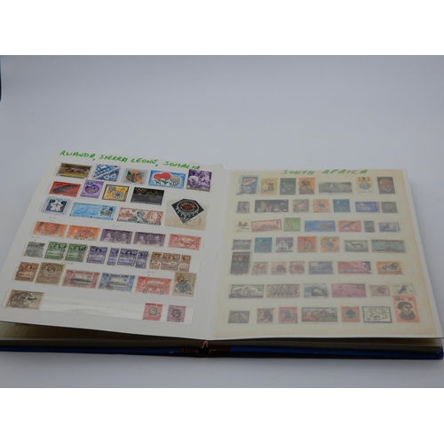 477 - A quantity of stamps with examples from Africa and the Middle East, Europe, USA, Australia, Asia, co... 