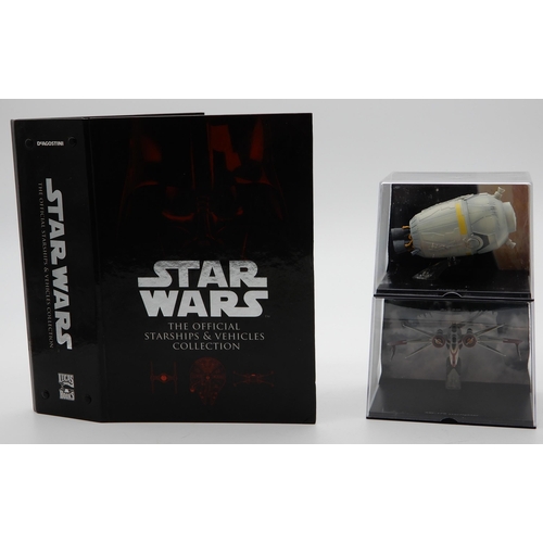 515 - A collection of Di Agostini Star Wars models with hardback magazines