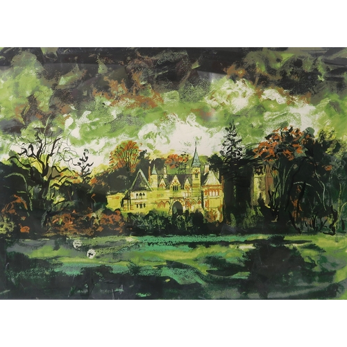 857 - JOHN PIPER (BRITISH 1903-1992)ETTINGTON PARK, 1977Screenprint, signed lower right, numbered (14/75),... 