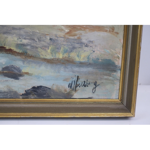 883 - IAN FLEMING RSA RSW (SCOTTISH 1906-1994)EXTENSIVE LANDSCAPE Oil on board, signed lower right, 59 x 9... 