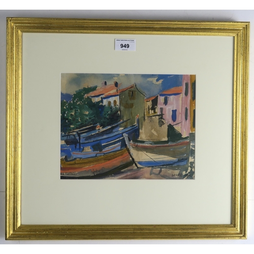 949 - WILLIAM WILSON RSA RSW (SCOTTISH 1905-1972)COLLIOUREGouache, signed, dated (1951), 19 x 25cm (7.5 x ... 