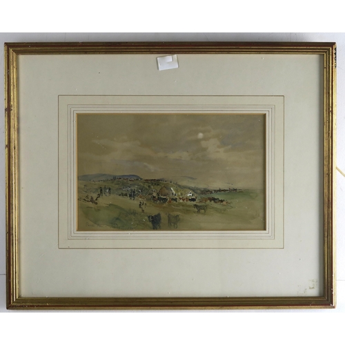 970 - WILLIAM MCTAGGART RSA RSW (SCOTTISH 1935-1910)PORTREE FAIRWatercolour, gouache with white, signed, i... 