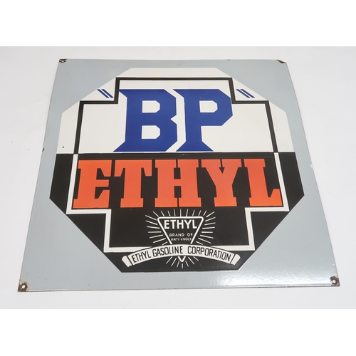 542 - BP ETHYL Enamel advertising sign