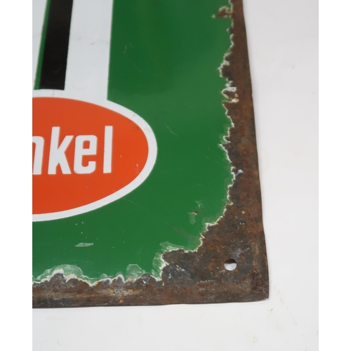 545 - PERSIL by HENKELEnamel advertising sign, 60cm x 40