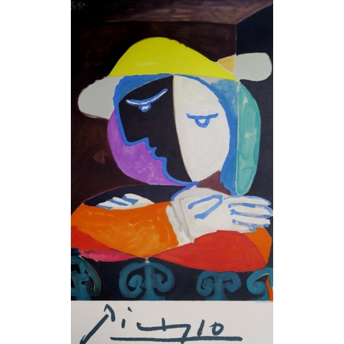 1002 - AFTER PABLO PICASSO (SPANISH 1881-1973)FEMME AU BALCONLimited Edition Lithograph on Papier des Arche... 