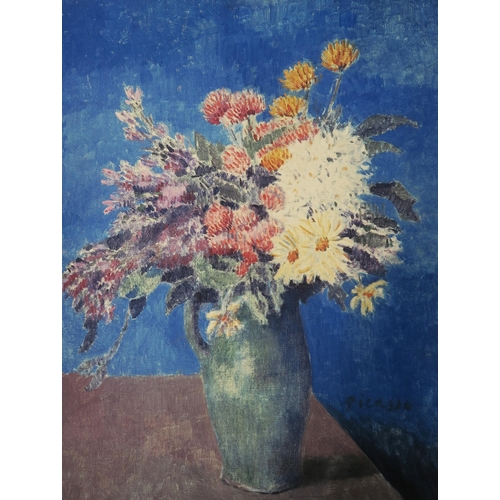 1005 - AFTER PABLO PICASSO (SPANISH 1881-1973)VASE OF FLOWERSLimited Edition Lithograph on Papier des Arche... 