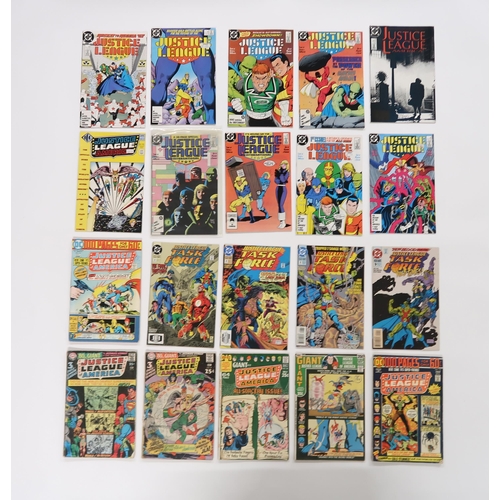 486 - A collecting of DC comics including; Justice League of America 58, 67, 85, 93, 112,114, Justice Leag... 