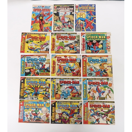 492 - A collection of Marvel comics including; The Silver Surfer (1982) 1, The Amazing Spider-man 100, 120... 
