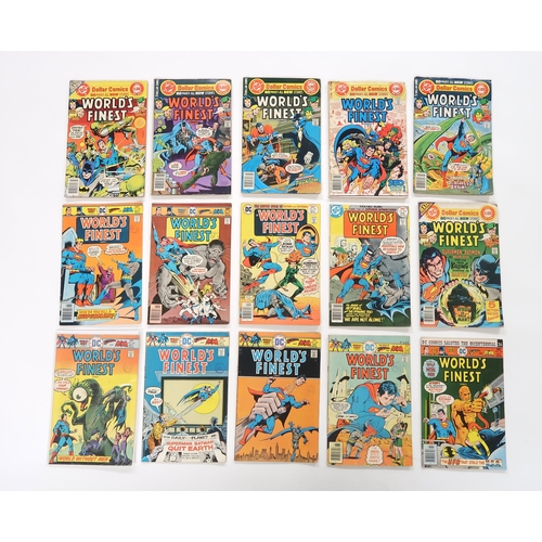 494 - A collection mainly of DC comics including; World's Finest 138, 147, 153, 155-156, 160-161, 166-167,... 