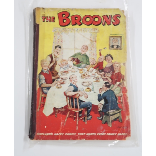 500 - A collection of Broons books including; 1952, 1954, 1956, 1958, 60, 62, 64, 66, 68, 70, 74, 90, 96 (... 