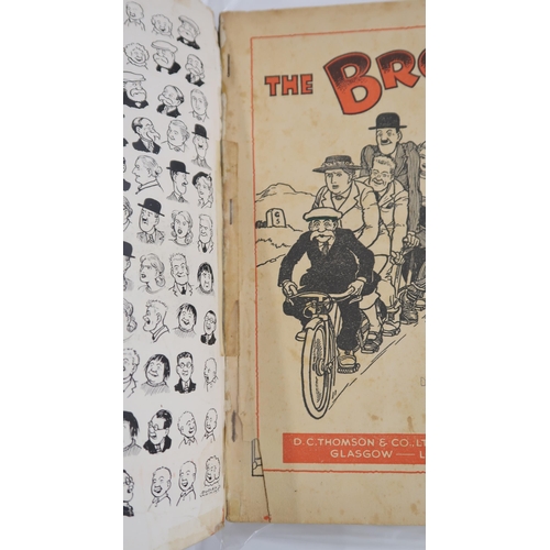 500 - A collection of Broons books including; 1952, 1954, 1956, 1958, 60, 62, 64, 66, 68, 70, 74, 90, 96 (... 