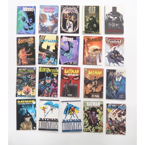 503 - A large collection of DC Batman graphic novels including; Batman turning points, The Batman Chronicl... 