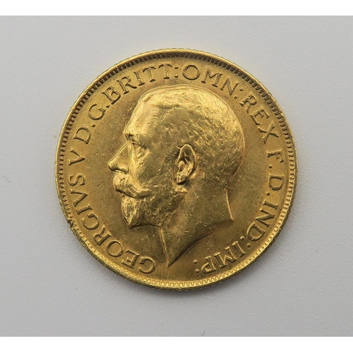 510 - A George V gold sovereign 1912