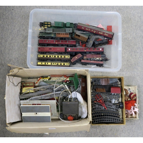 641 - Hornby model railway, to include locomotives, stock, track, structures, a Power Unit Controller etc.... 