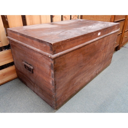 78 - An early 20th century blanket chest