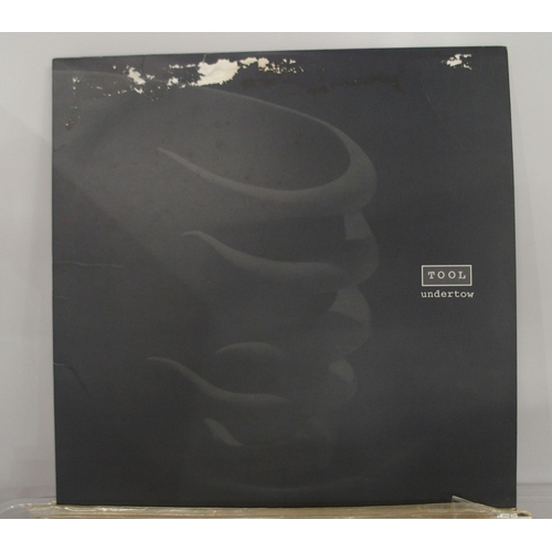 544B - Tool undertow grey vinyl US pressing, The Exploited On Stage clear vinyl, INXS Live Baby Live video ... 