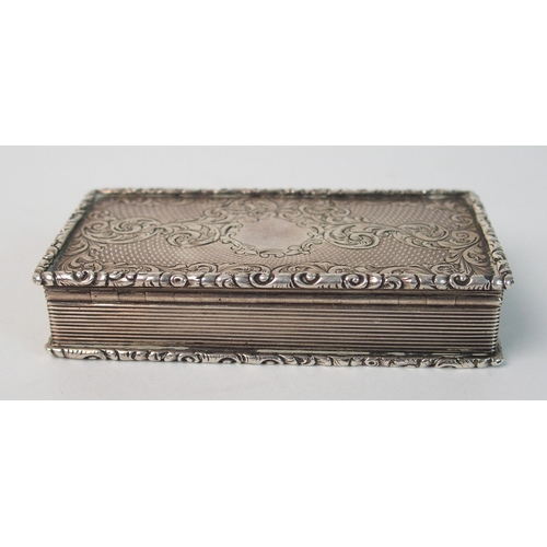 162 - A silver snuff box