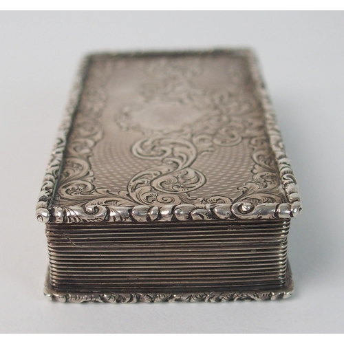 162 - A silver snuff box