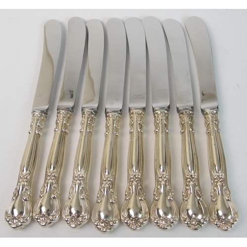 174 - A Birks sterling silver part cutlery set