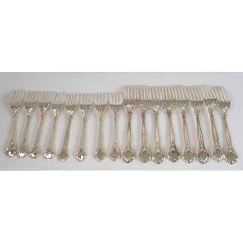 174 - A Birks sterling silver part cutlery set