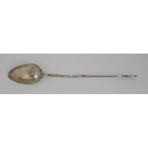 178 - A rare Scottish provincial silver mash spoon