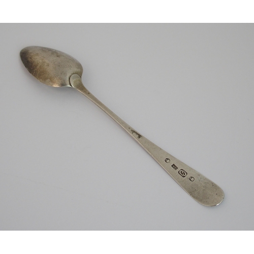 179 - A Scottish Provincial silver teaspoon