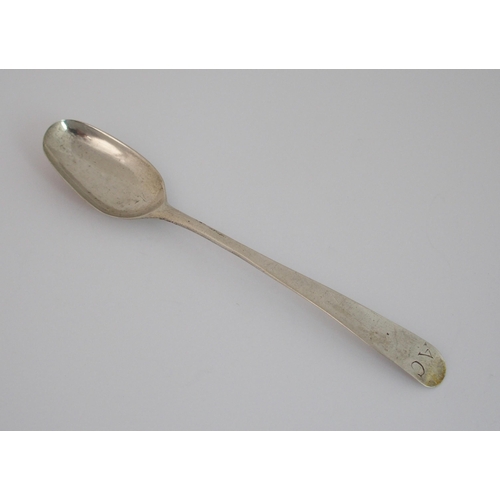 181 - A Scottish Provincial silver teaspoon