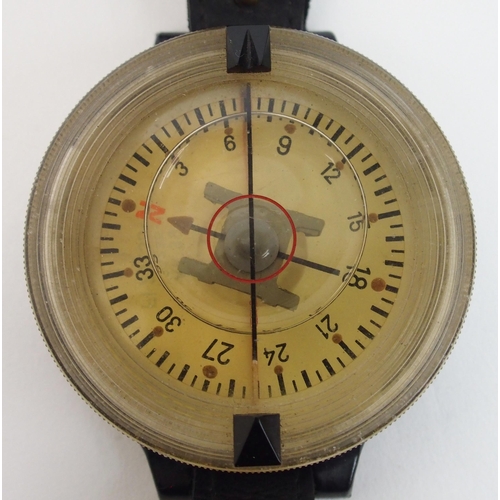 241 - A WWII Luftwaffe Pilot's wrist compass