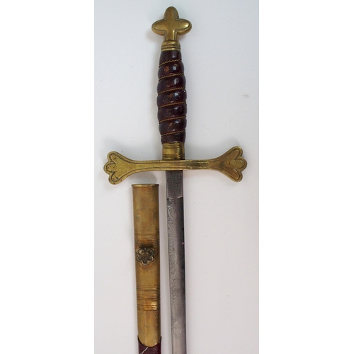 246 - A Knights Templar Sword