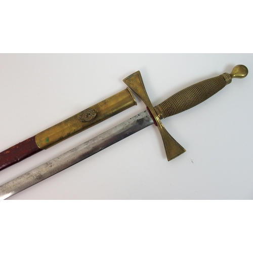 247 - A pair of Knights Templar Swords