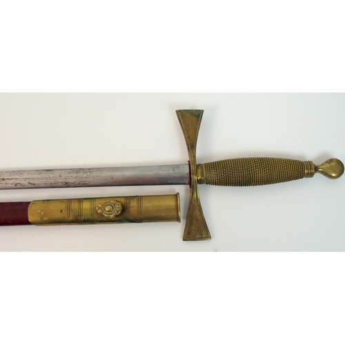 247 - A pair of Knights Templar Swords