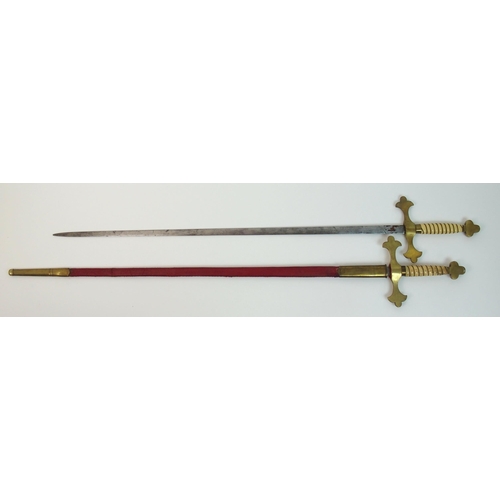 248 - A Knights Templar Sword