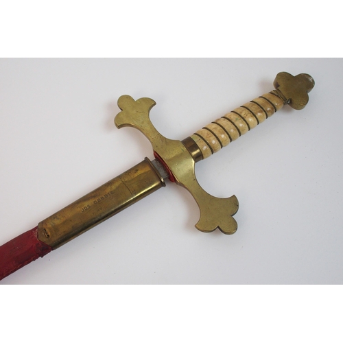 248 - A Knights Templar Sword