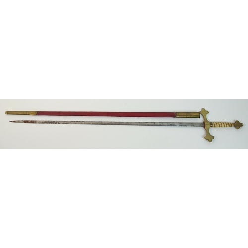 248 - A Knights Templar Sword