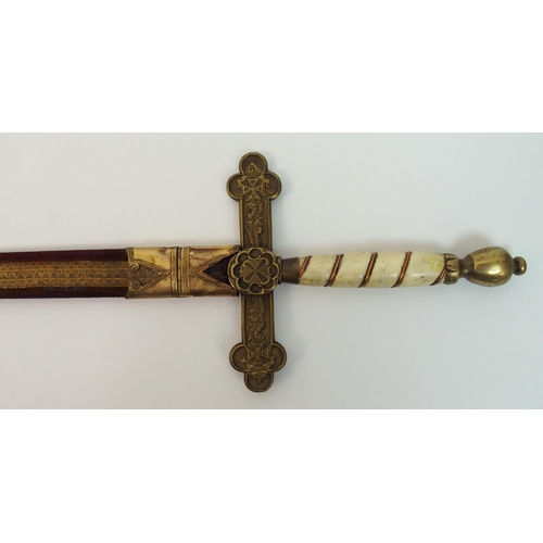 249 - A Knights Templar Sword