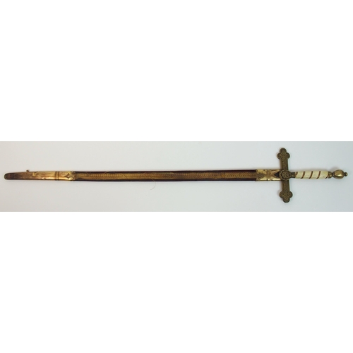 249 - A Knights Templar Sword