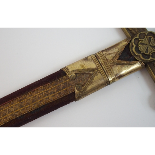 249 - A Knights Templar Sword