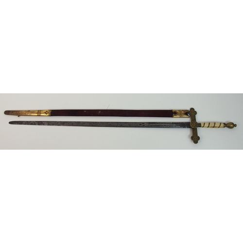 249 - A Knights Templar Sword