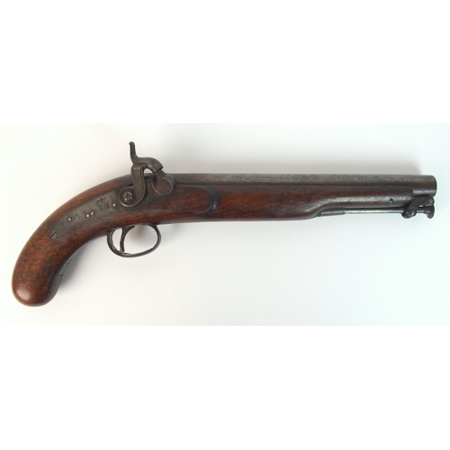 252 - A 19th Century percussion pistol