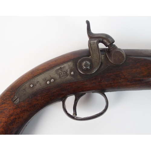 252 - A 19th Century percussion pistol