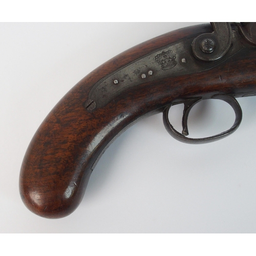 252 - A 19th Century percussion pistol