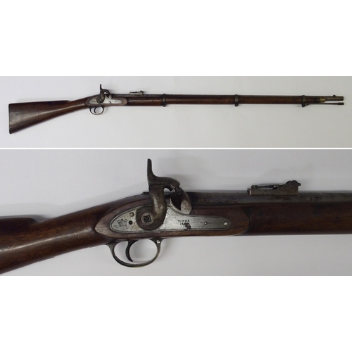 254 - A Victorian percussion musket