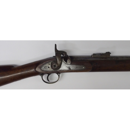 254 - A Victorian percussion musket